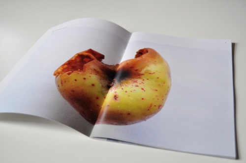 Magazine with apple